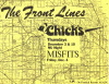 The Front Lines flyer for Chicks and Misfits