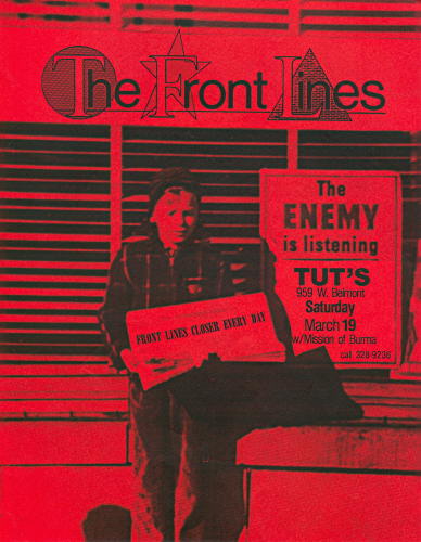 The Front Lines at Tut's W/ Mission of Burma, 3/19/83