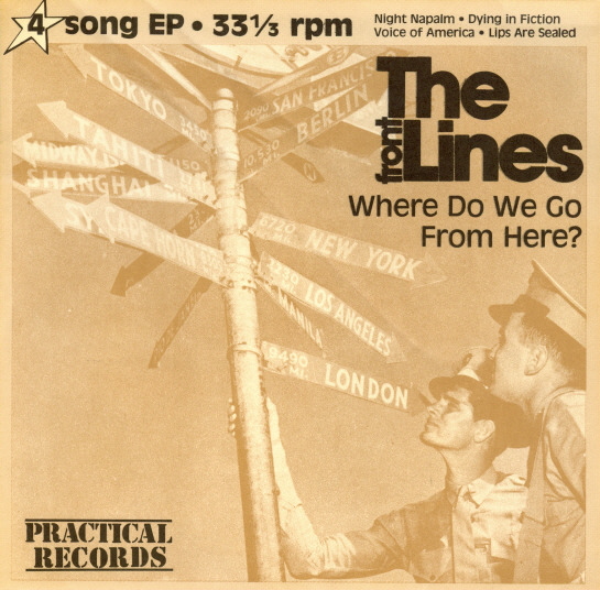 The Front Lines 4-song E.P., Where Do We Go From Here? Front, 1980