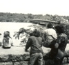 Mardi, Nathan (obscured), Kier, Barry and Jody view the Potomac River